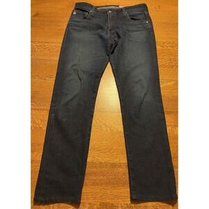 AG Adriano Goldschmied mens Tellis Modern Slim Jeans Dk Wash size 36x34~33actual